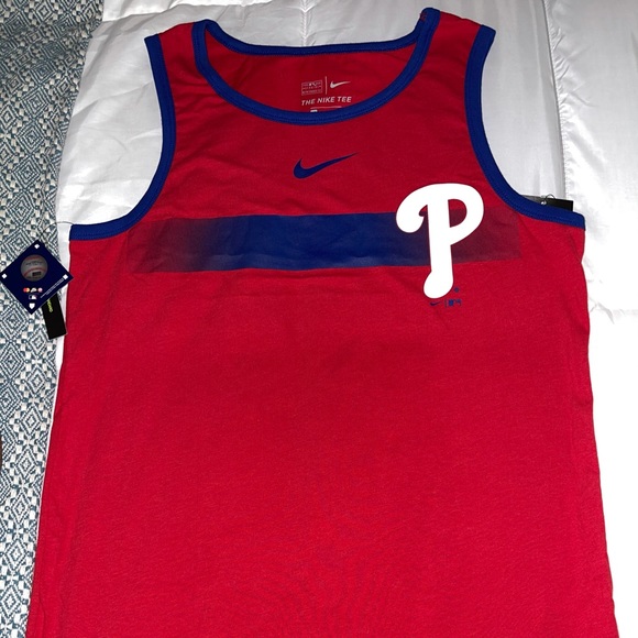 Philadelphia Phillies Nike Tank Top - Unisex Small - Picture 4 of 6